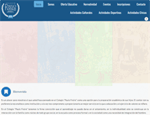 Tablet Screenshot of colegiopaulofreire.edu.mx